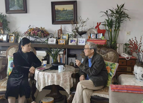 《英才之路》高端访谈节目之专访陕西省政协原副主席陆栋(图1)